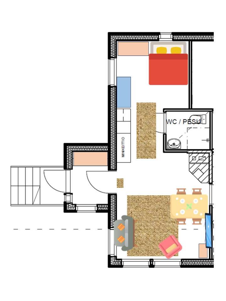 Modern Apartment Karkku Kültér fotó