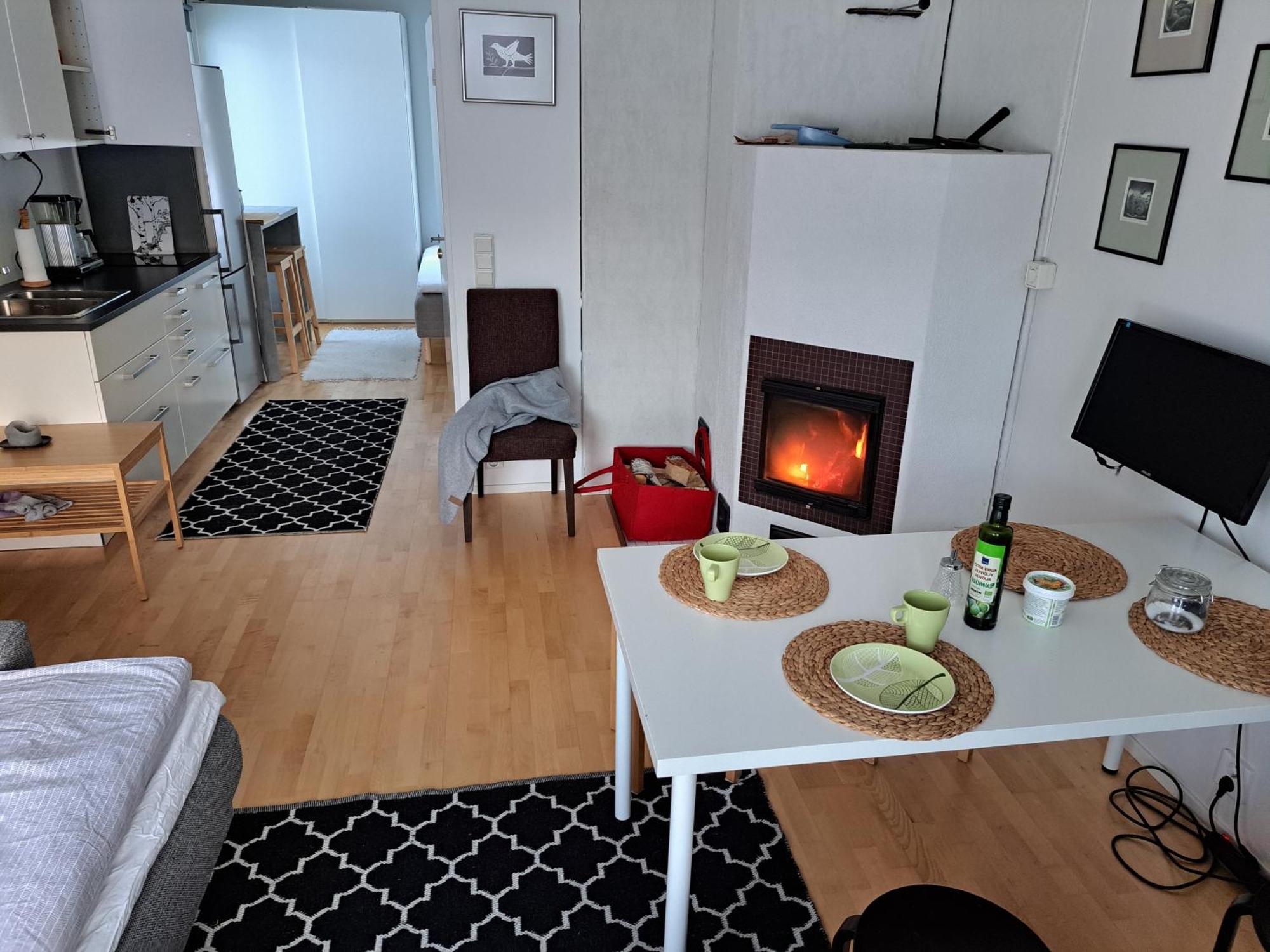 Modern Apartment Karkku Kültér fotó